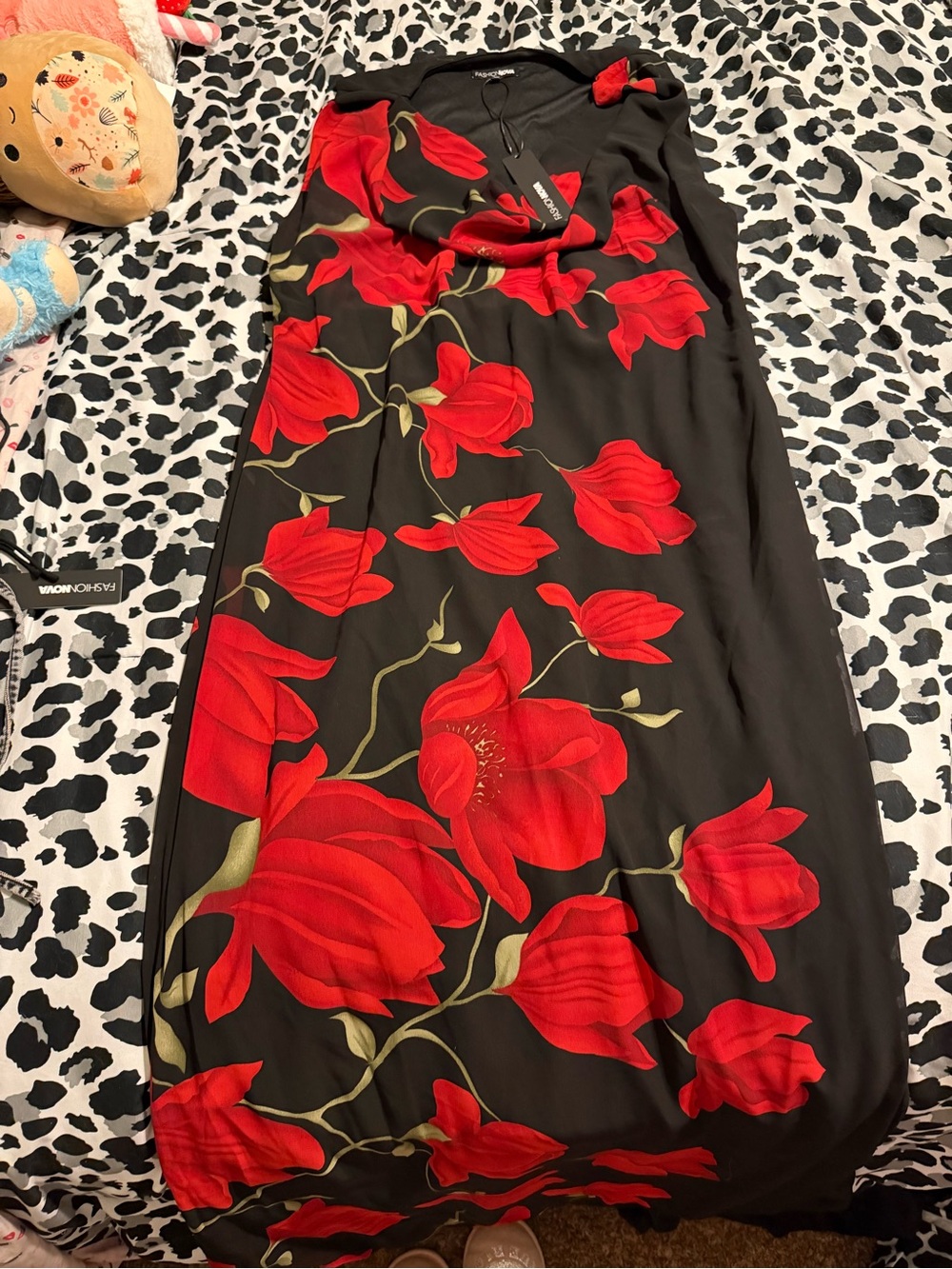SHEIN Black Fabric Dress or Garment
